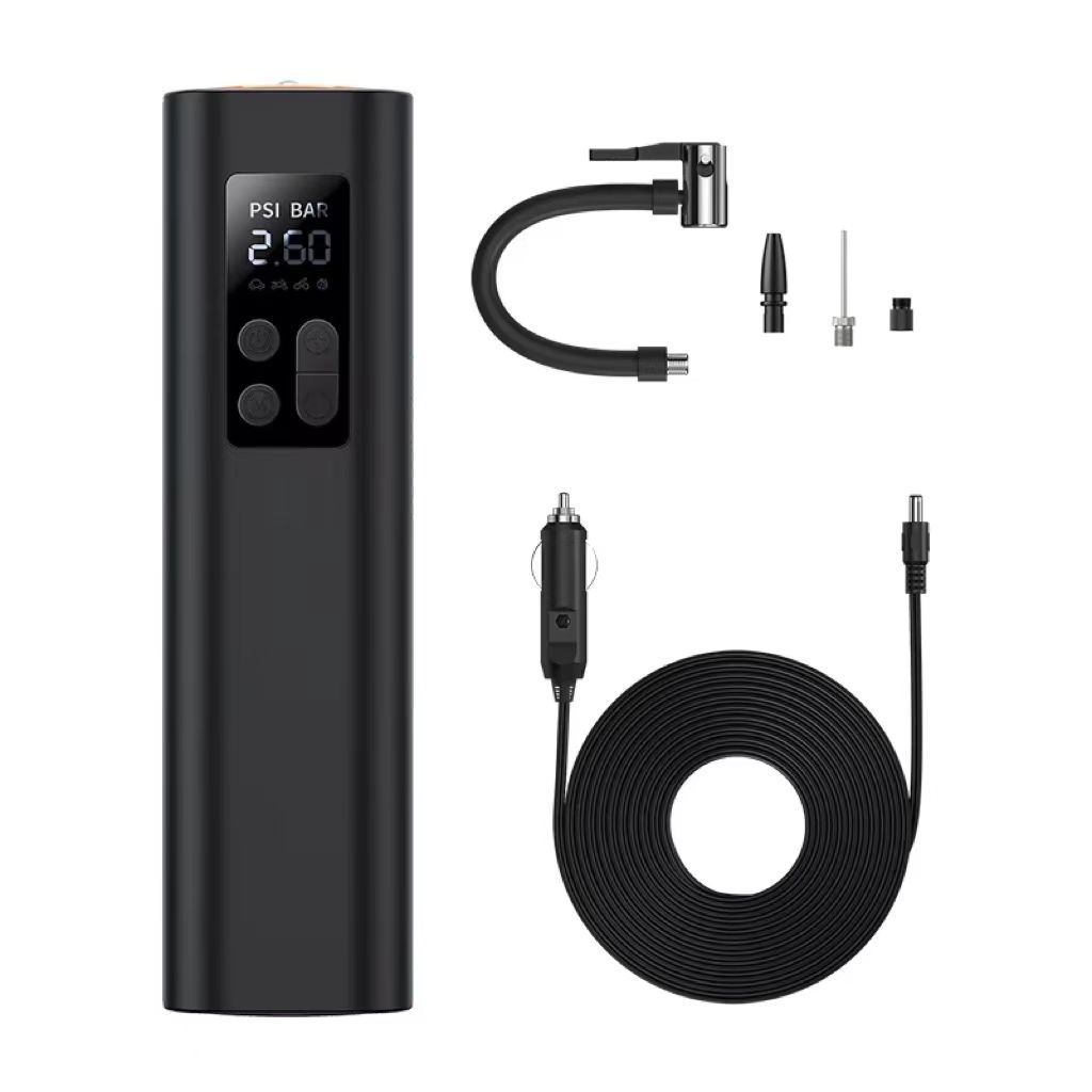 Air Compressor - Mini Portable ABS Plastic Wireless Digital