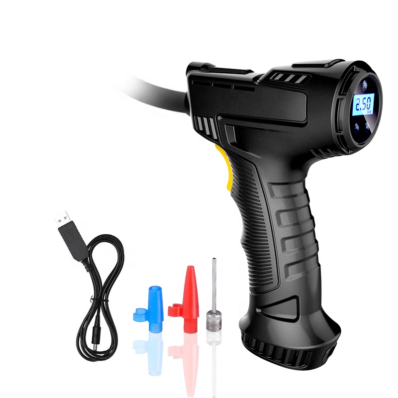 Air Compressor - 150PSI 120W Portable Digital Rechargeable Electric