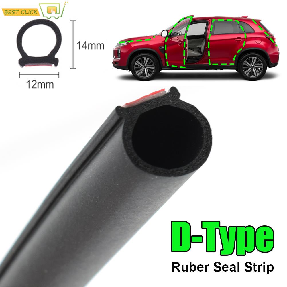 Auto Body Filler - 4m DType Rubber Car Body Seal