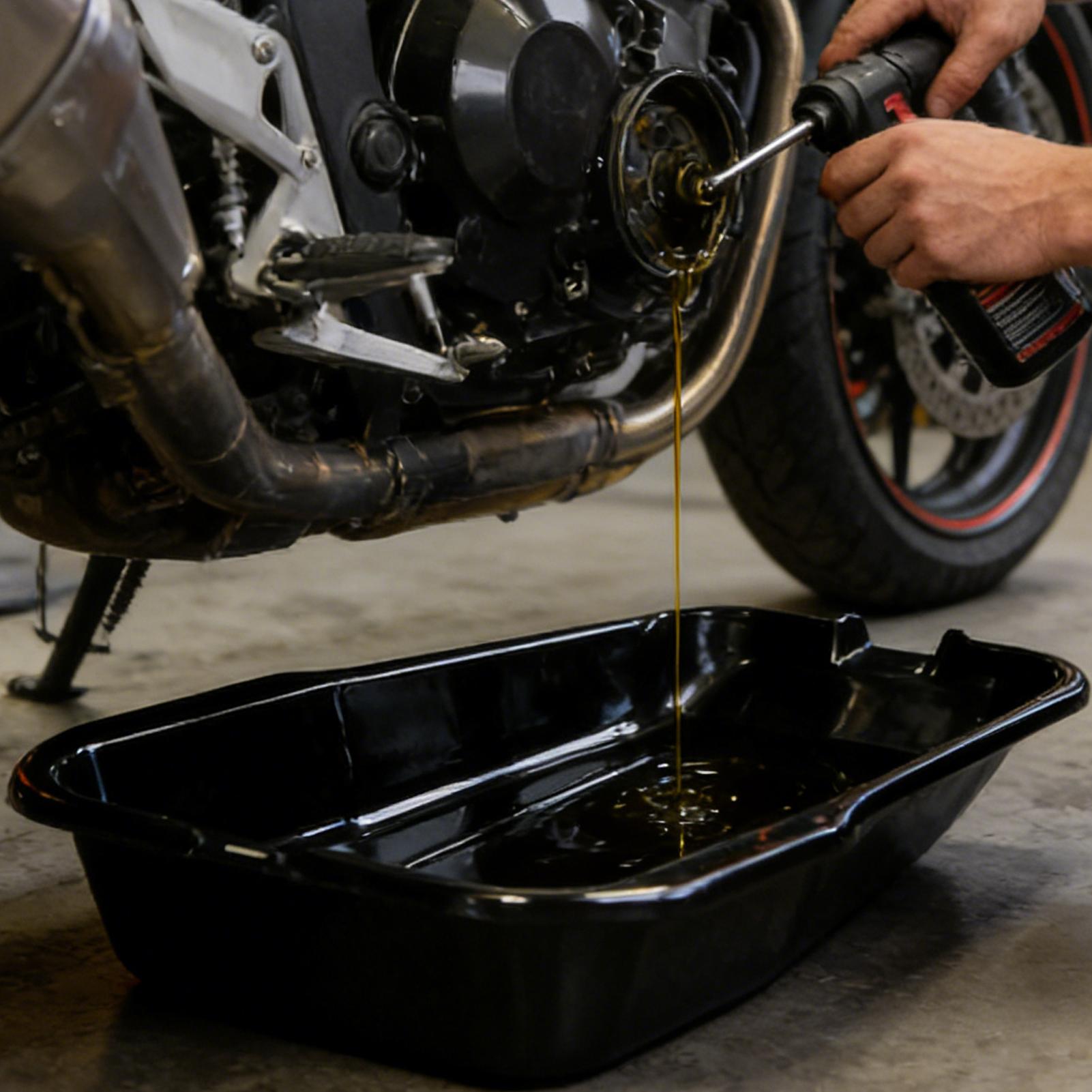 Oil Drain Tank - car waste oil pan Motorcycle and