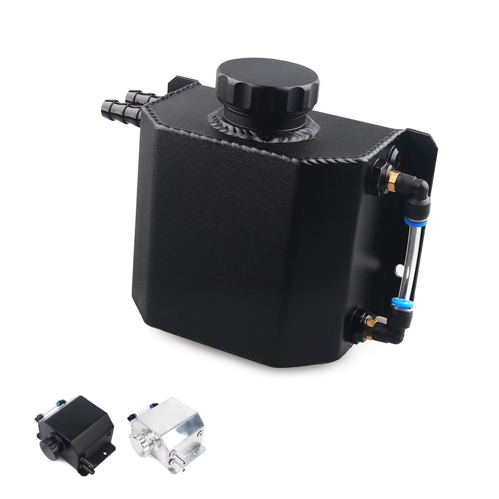 Oil Drain Tank - 1L Alloy Aluminum Engine Oil Catch