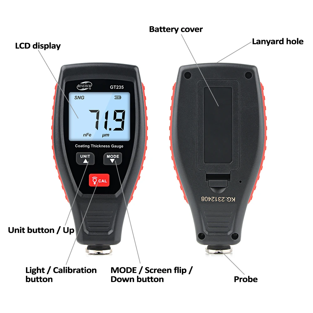 RZ Coating Thickness Gauge Pai - Paint Thickness Gauge review and price