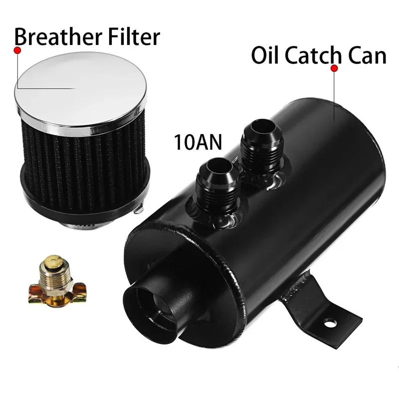 Universal 0.75L Aluminum Baffl - Oil Drain Tank review and price
