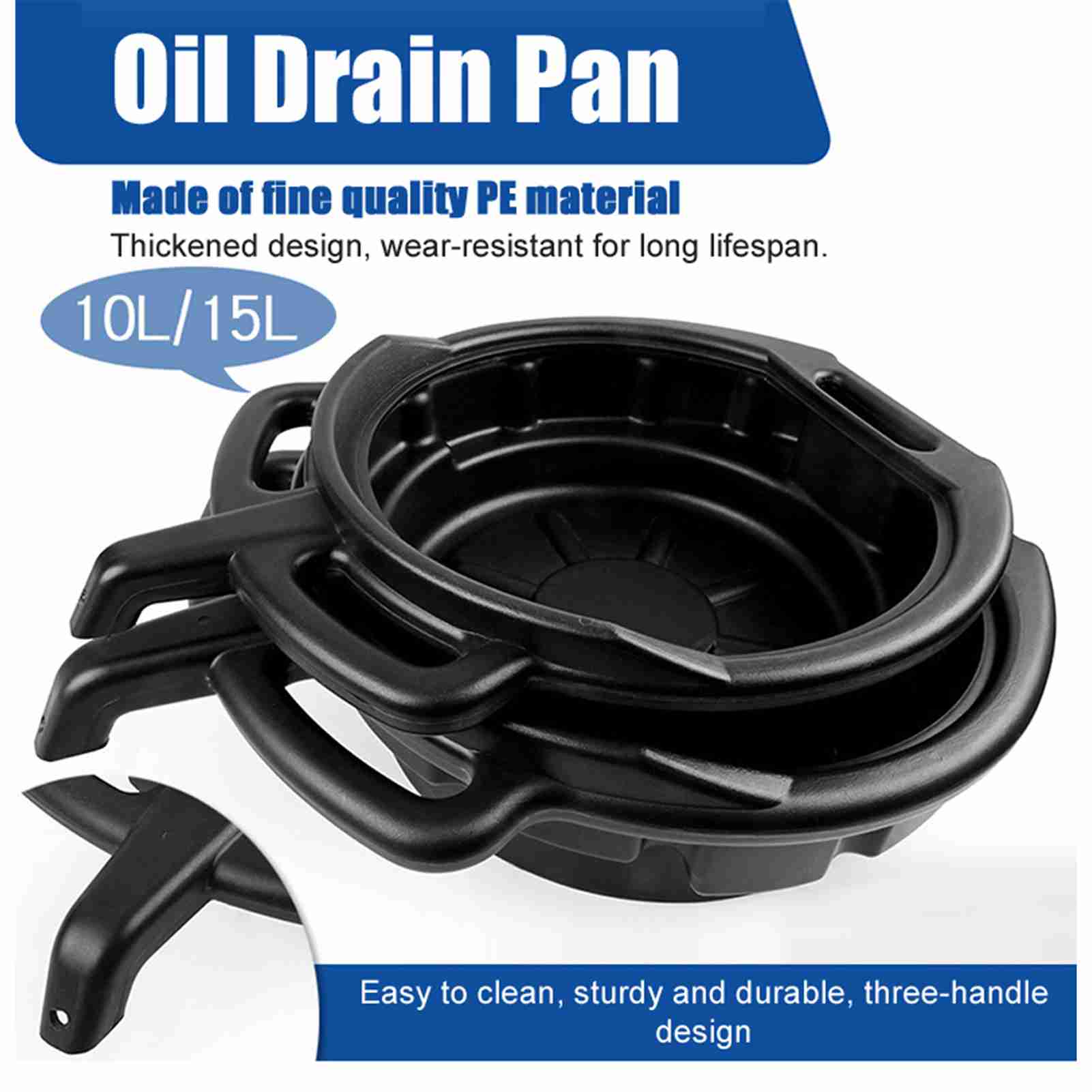 10L/15L Oil Drain Pan Waste En - Oil Drain Tank review and price