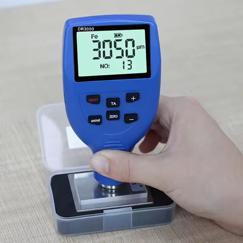  0-3000μm 0.1μm Fe NFe Probe  - Paint Thickness Gauge review and price