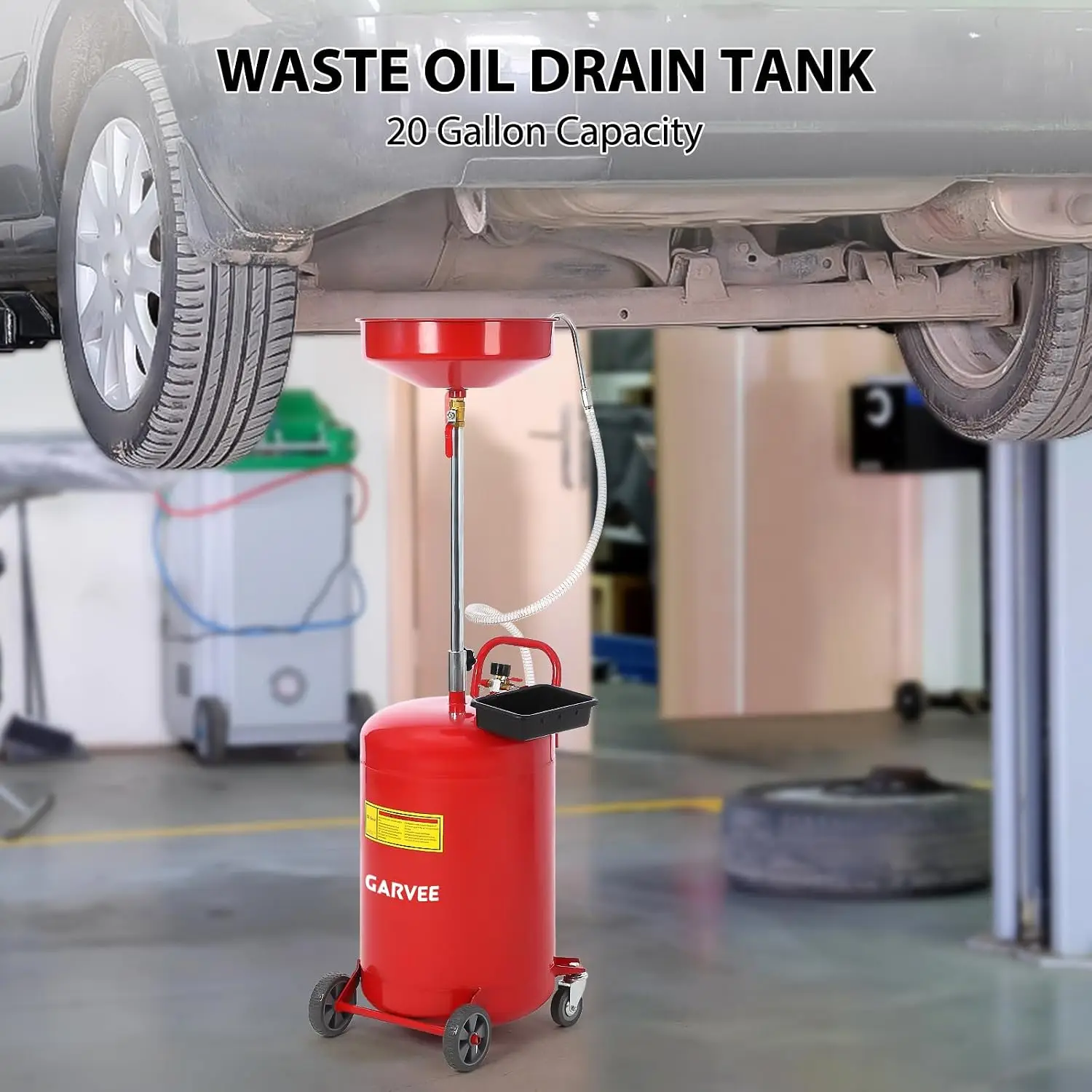 20 Gallon Waste Oil Drain Tank - Oil Drain Tank review and price