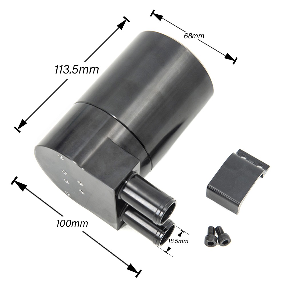 Billet Oil Catch Can Reservoir - Oil Drain Tank review and price
