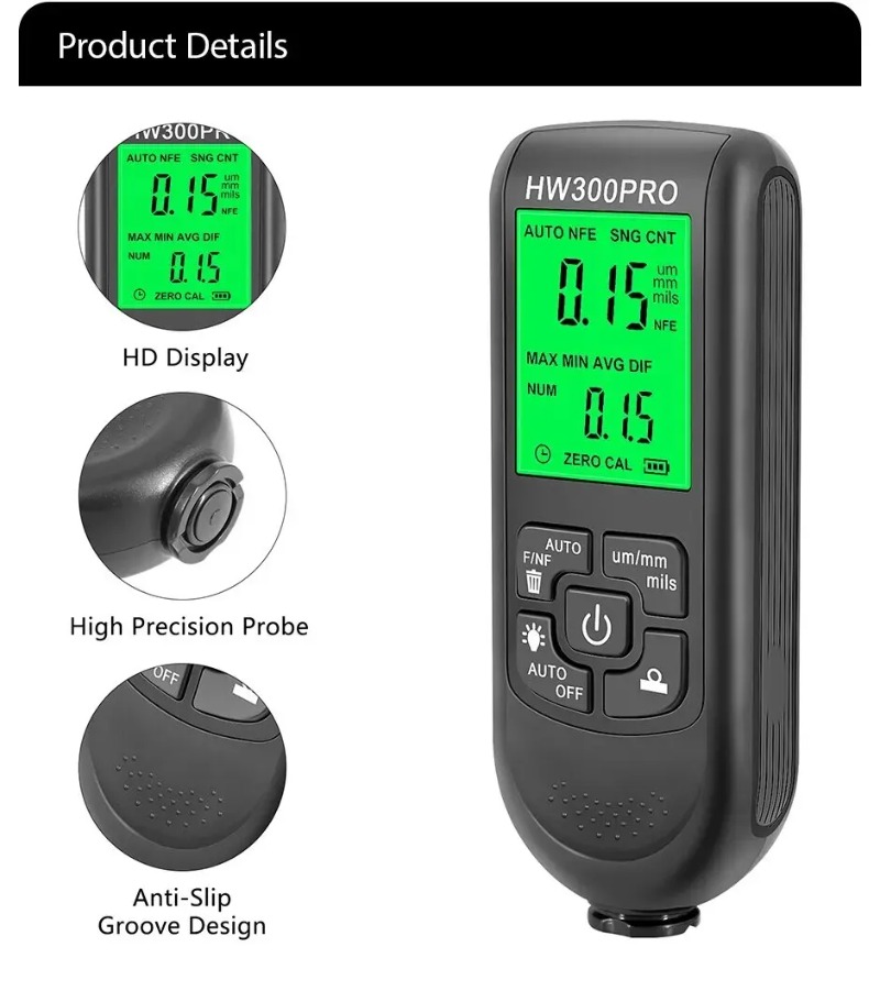HW-300PRO Car Paint Film Autom - Paint Thickness Gauge review and price