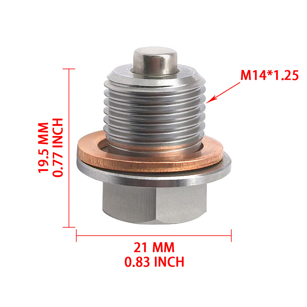 Car Stainless Steel Magnetic O - Oil Drain Tank review and price