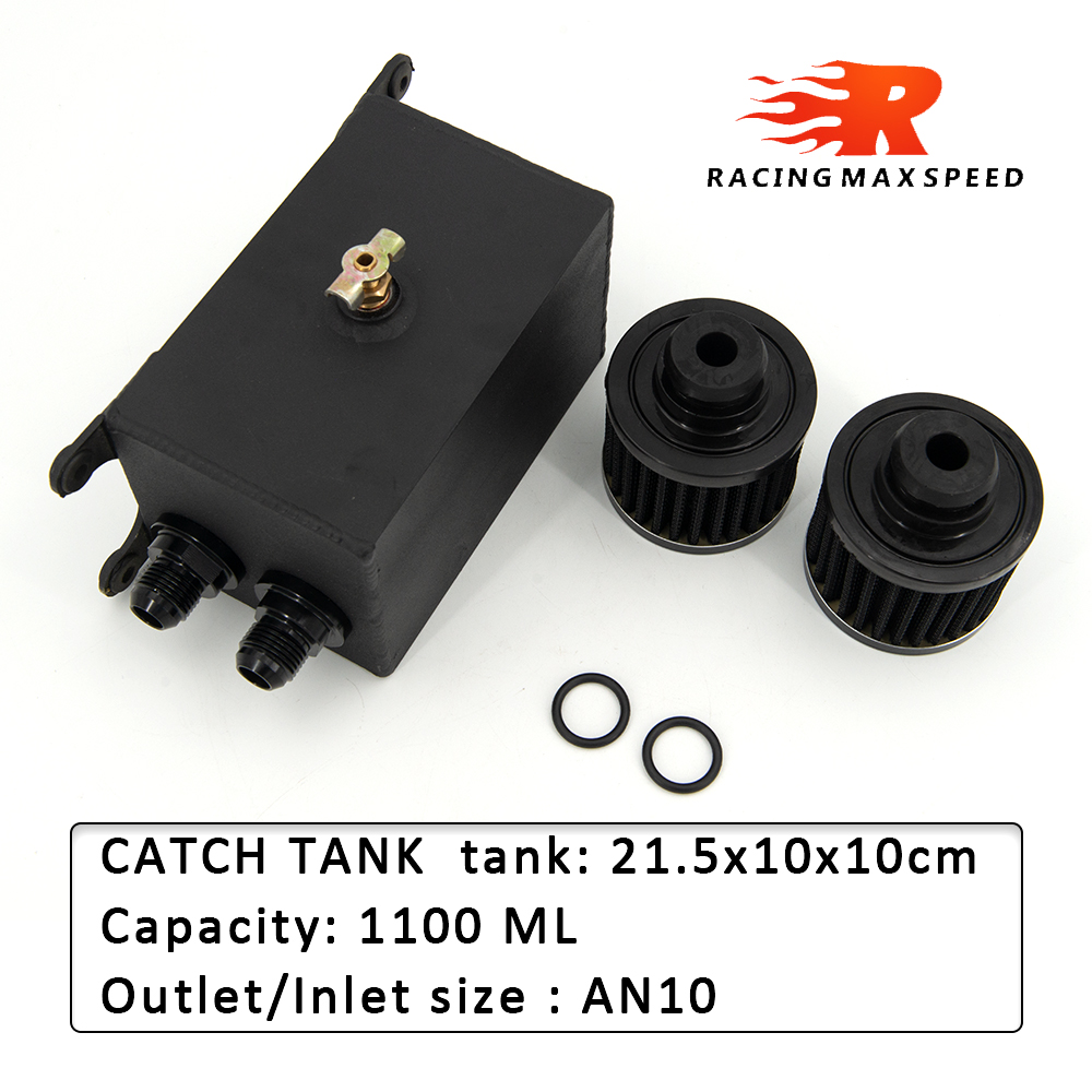 Universal 1.1L 2 ports AN10 Ac - Oil Drain Tank review and price