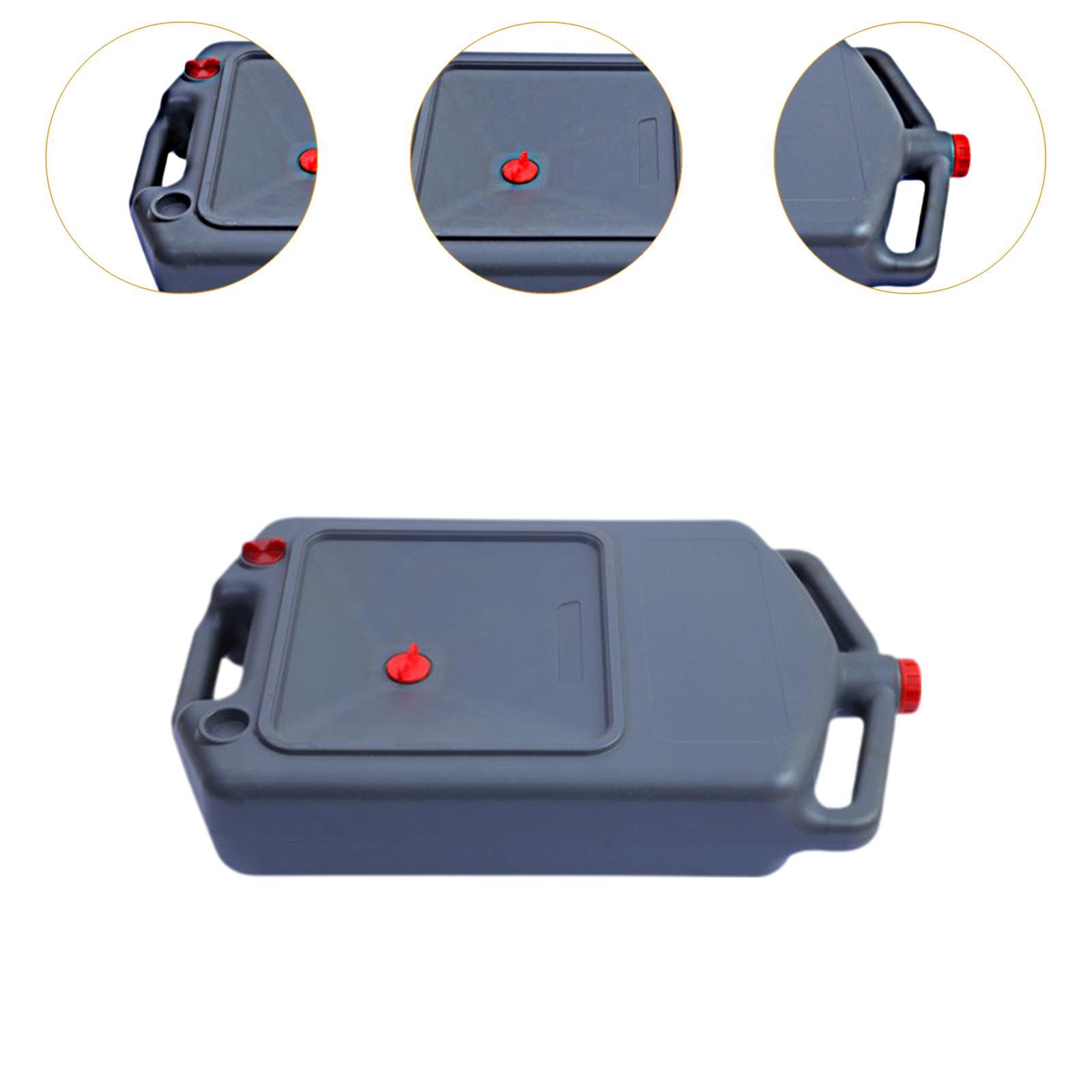Oil Drain Can 12L Fluted Colle - Oil Drain Tank review and price