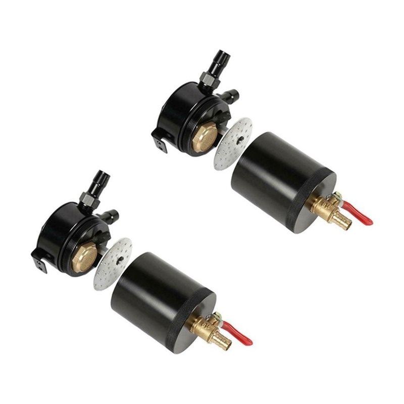 New-Dual-Channel Baffled Oil C - Oil Drain Tank review and price