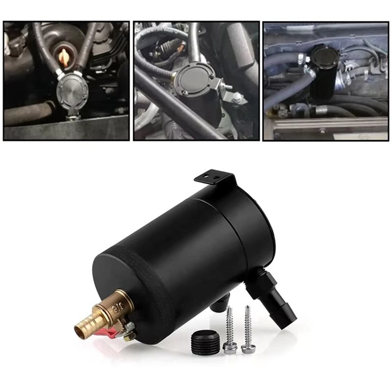New-Dual-Channel Baffled Oil C - Oil Drain Tank review and price