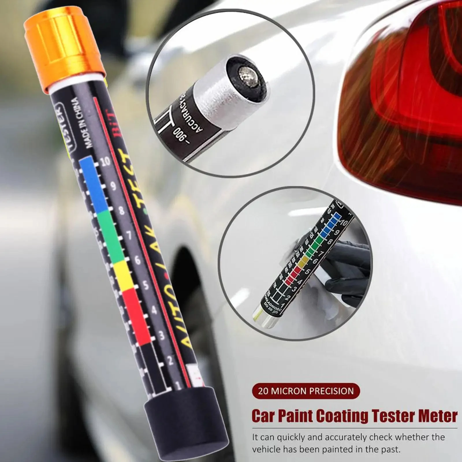 Car Paint Test Thickness Teste - Paint Thickness Gauge review and price