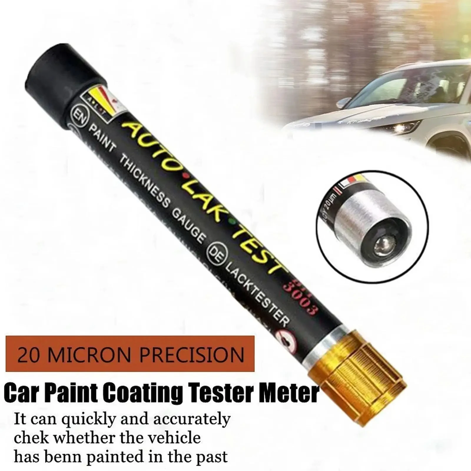 Car Paint Test Thickness Teste - Paint Thickness Gauge review and price