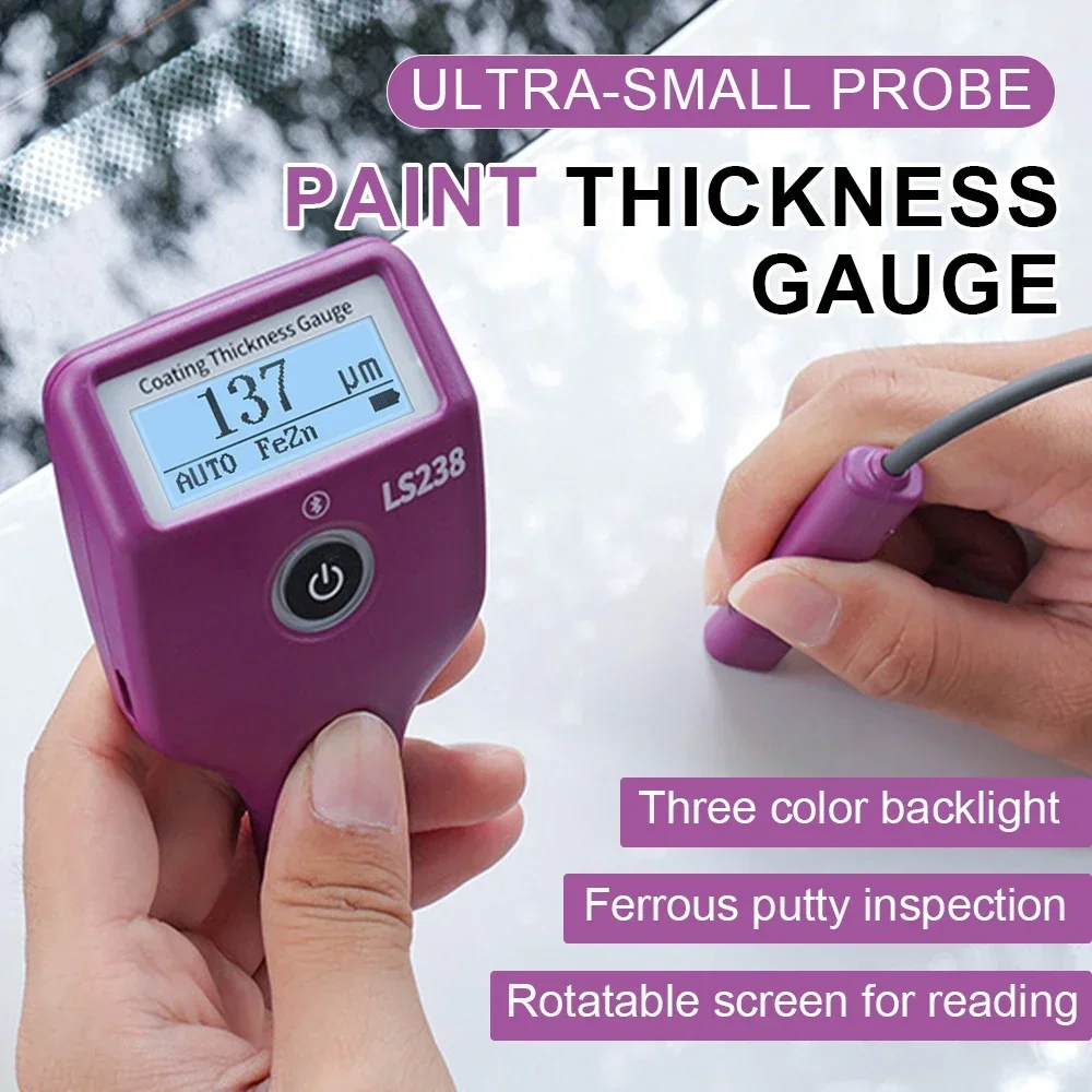 LS238 Digital Paint Thickness  - Paint Thickness Gauge review and price